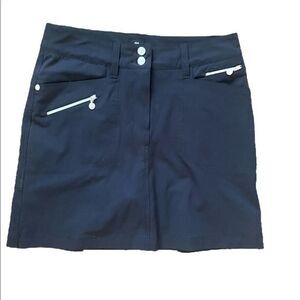 Daily Sport Miracle Skort-2 black , nylon /spandex